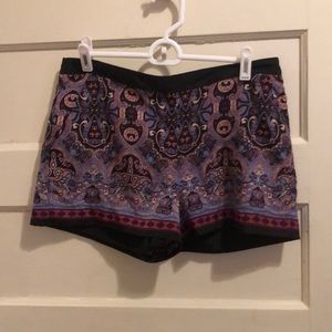Cute patterned shorts